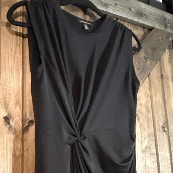 Banana Republic Black Asymmetrical Dress - Picture 3 of 5